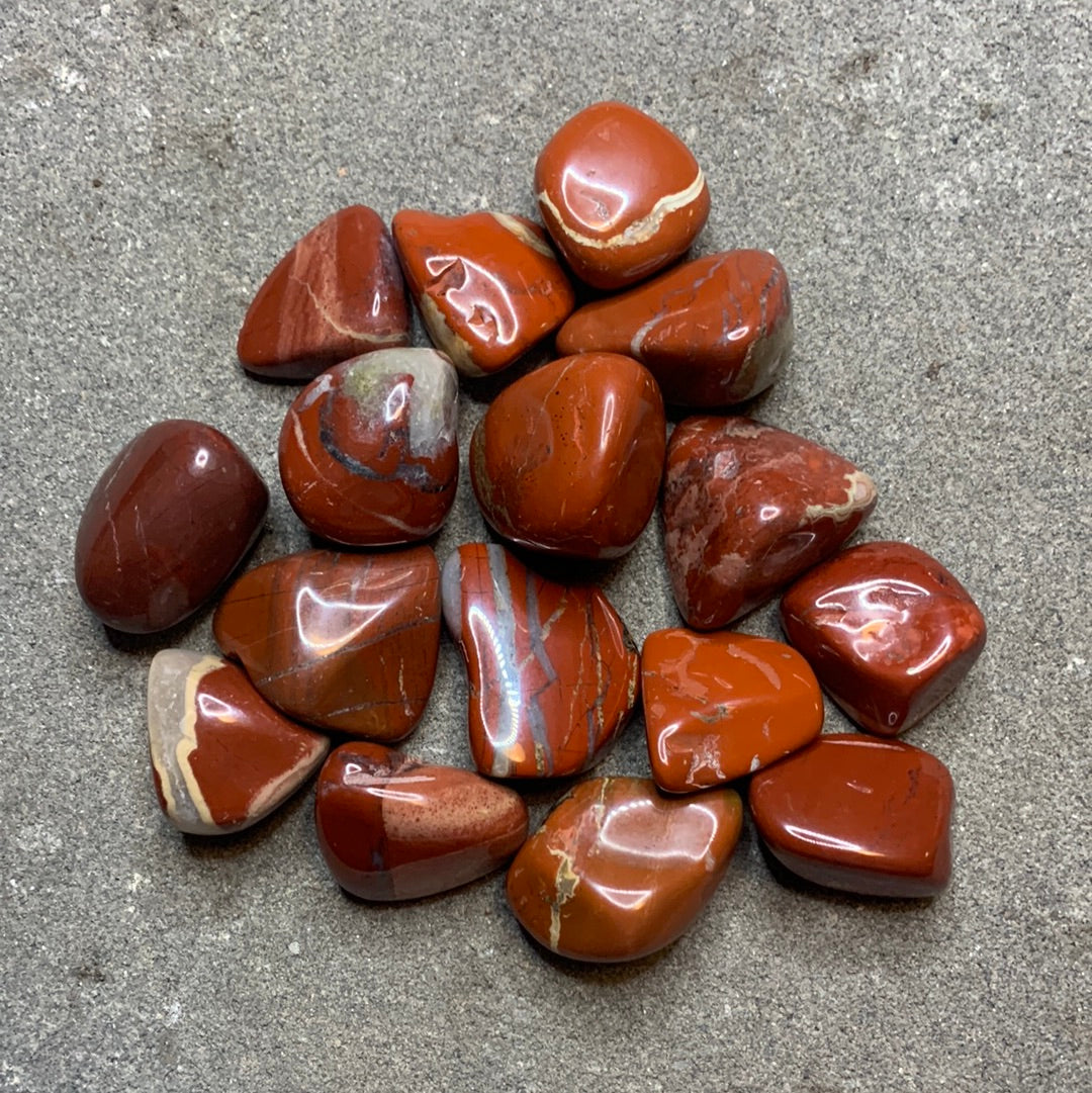 Red Jasper Tumbles