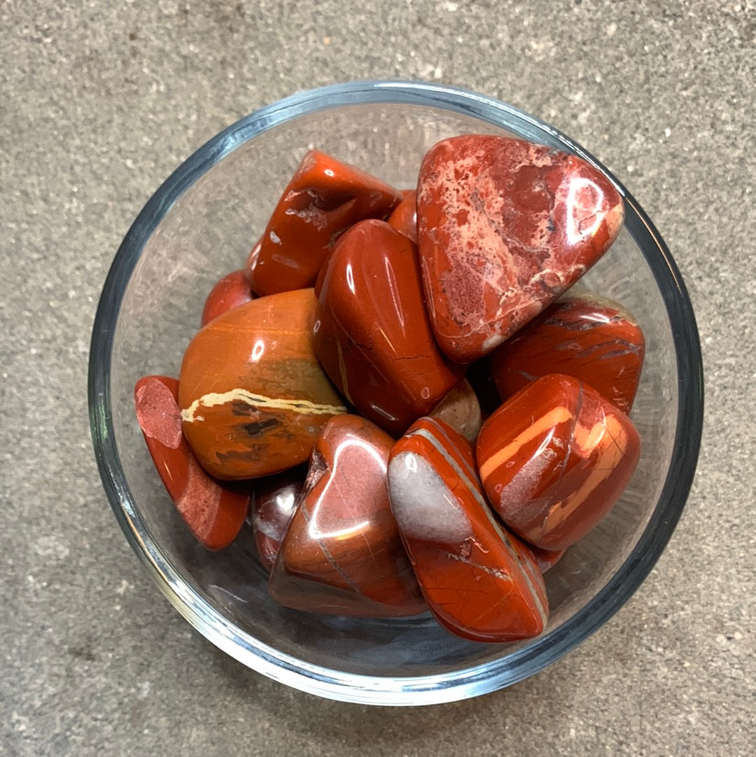 Red Jasper Tumbles