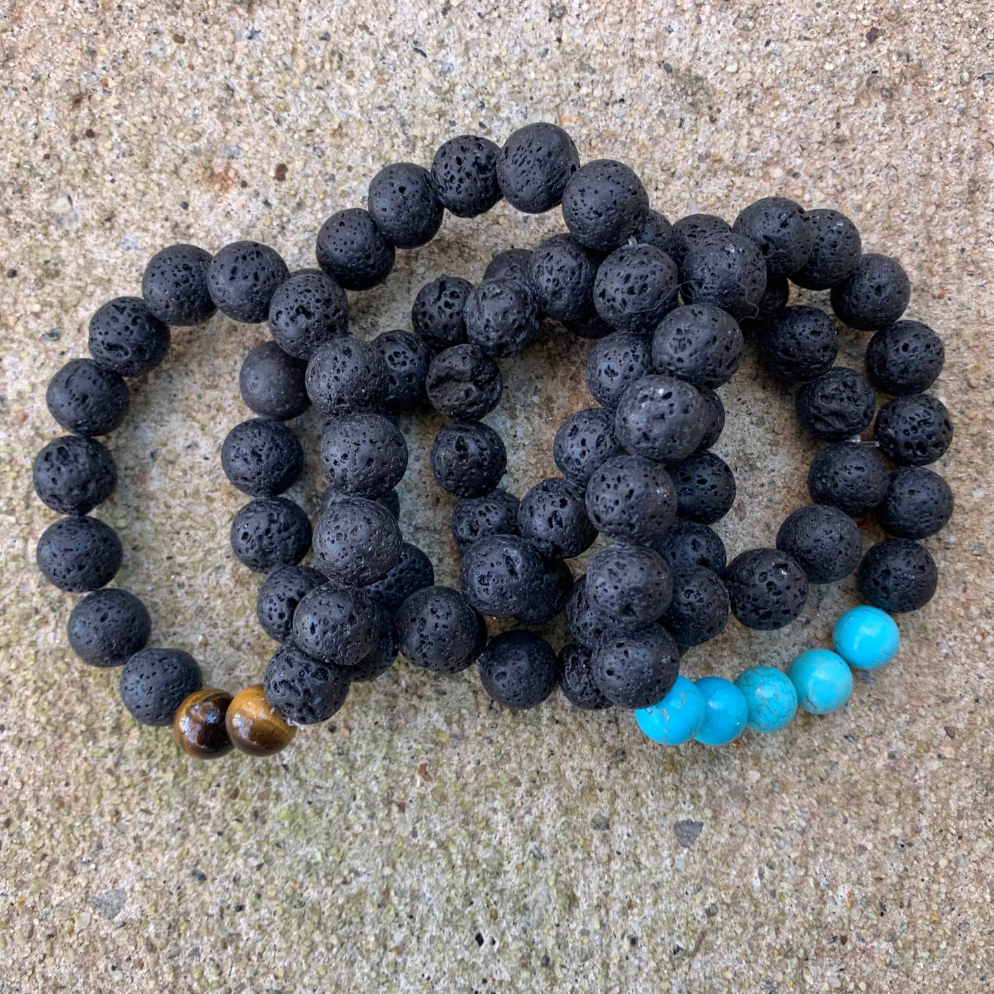 Lava Rock Bracelet