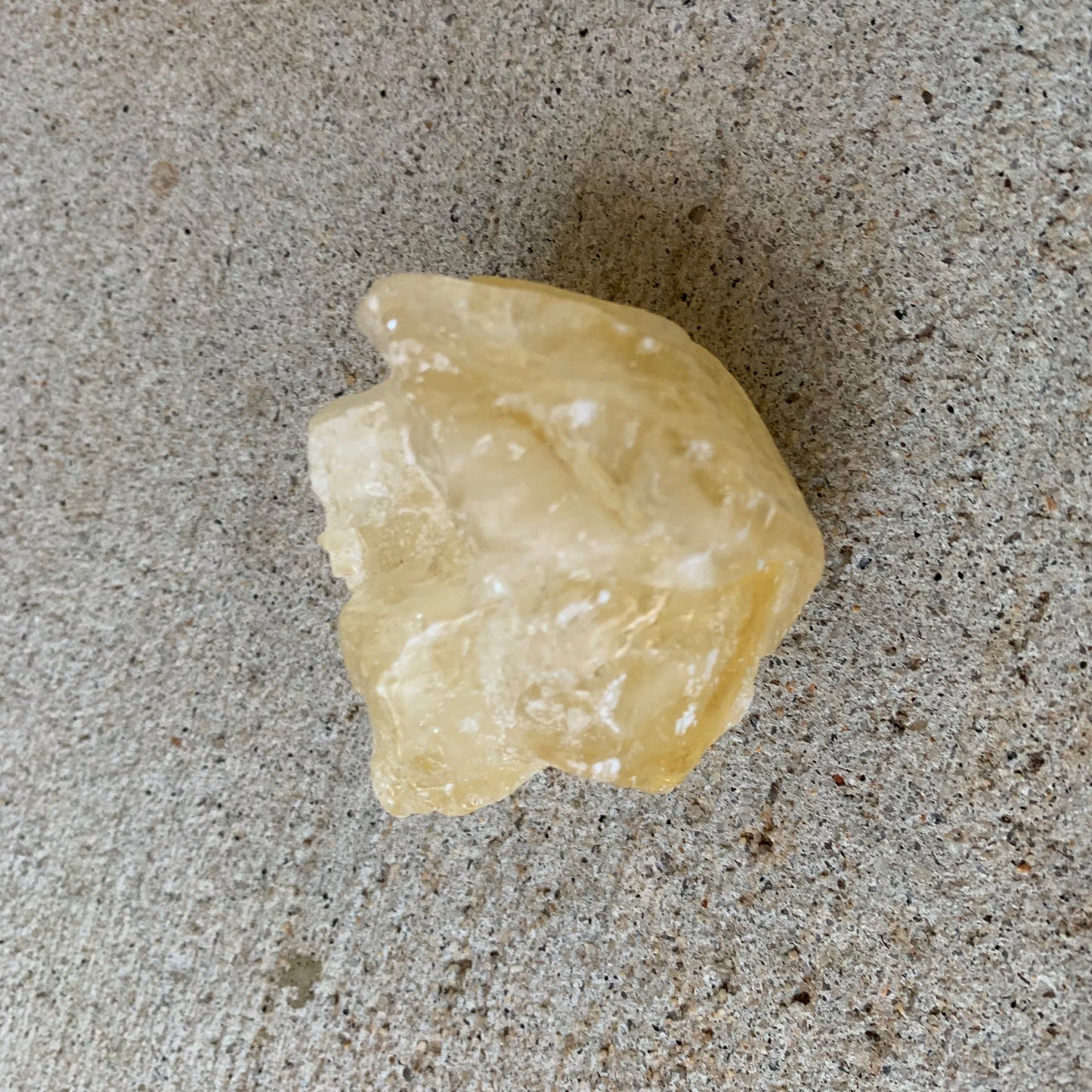 Yellow Calcite Crystals