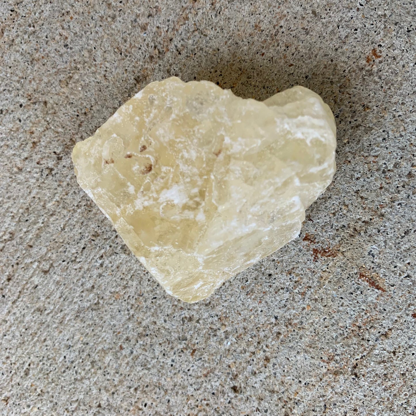 Yellow Calcite Crystals