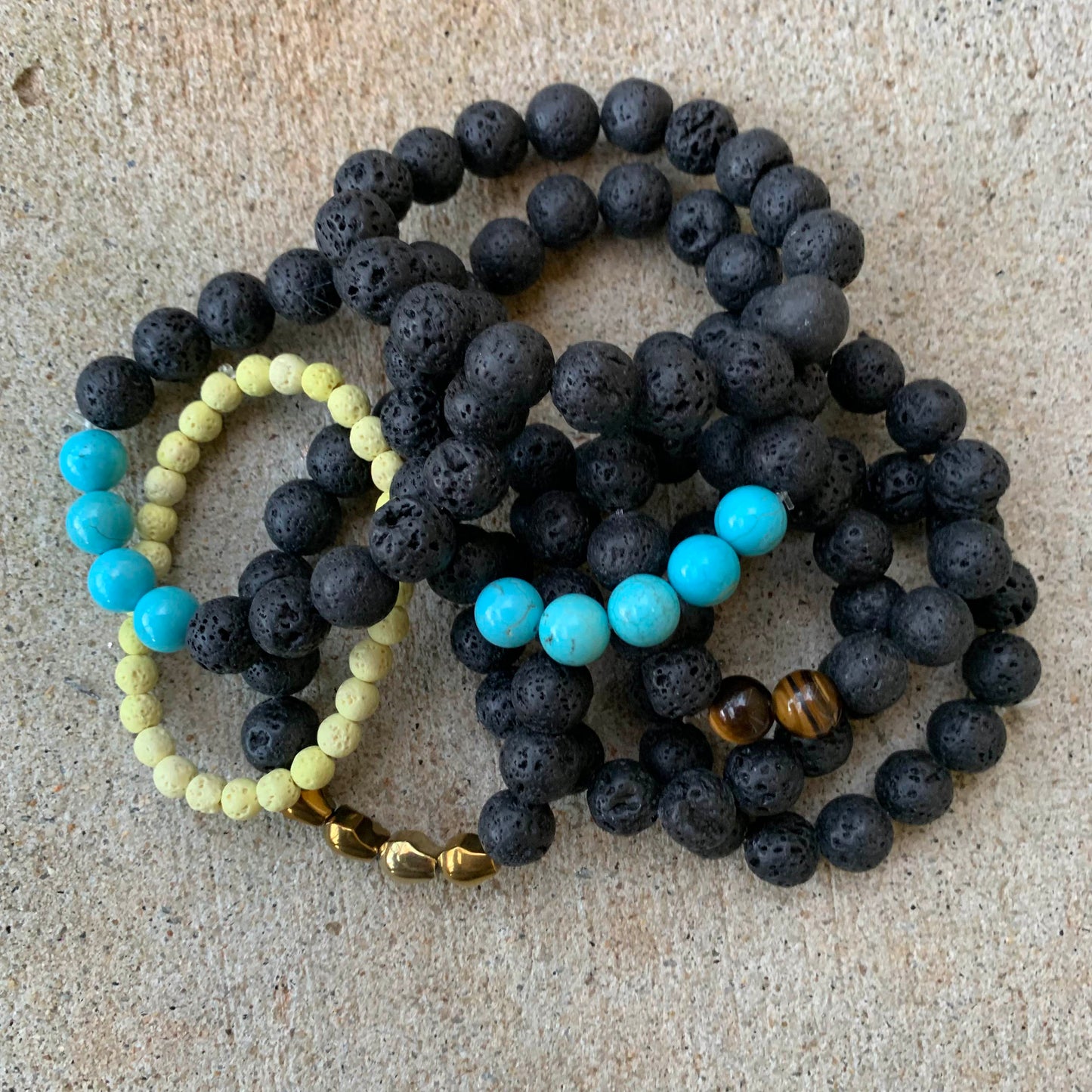 Lava Rock Bracelet