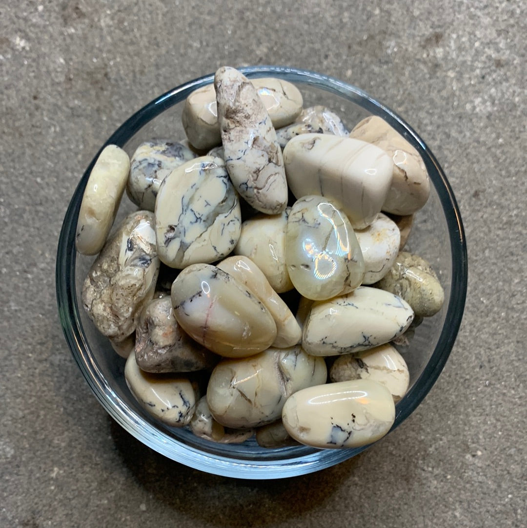 White Agate Crystals