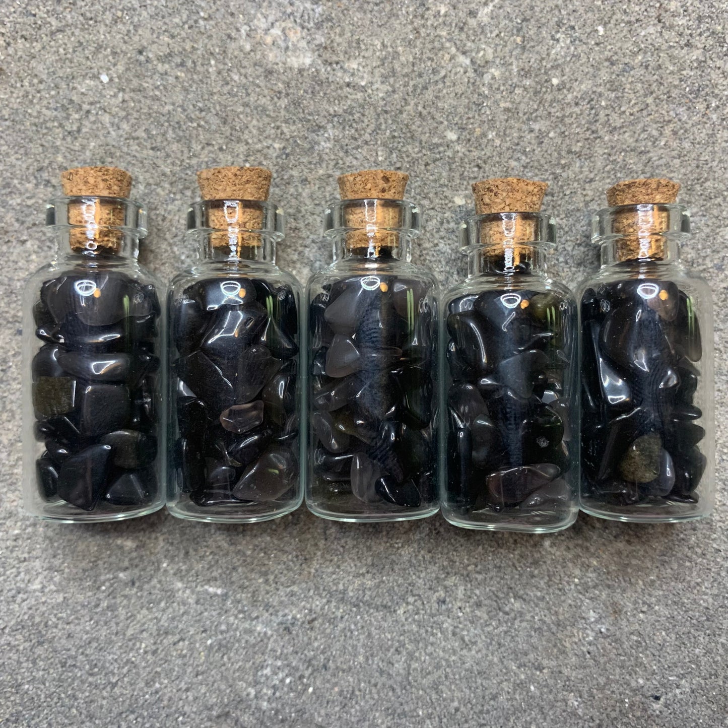 Obsidian Bottles