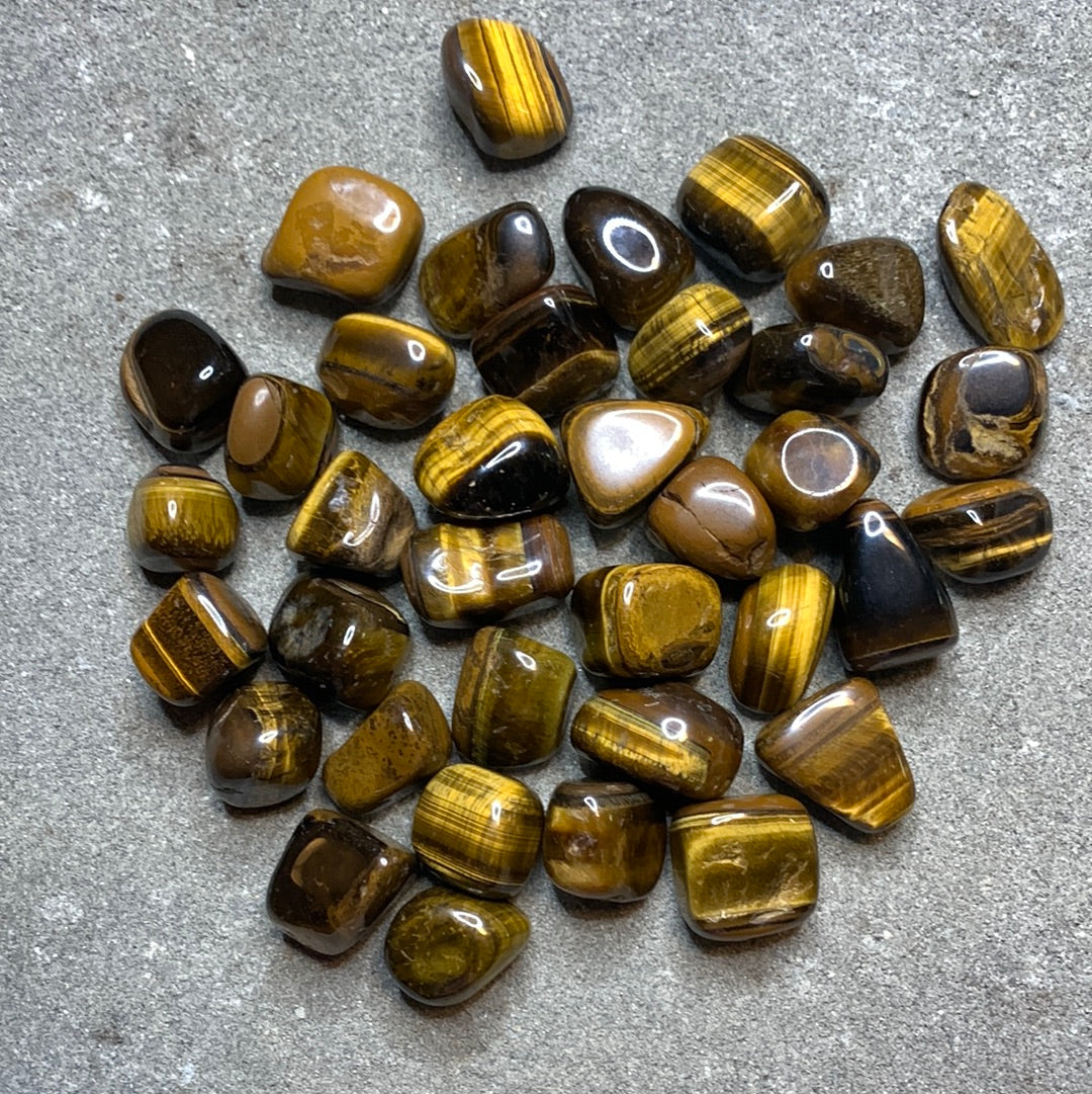 Medium Tiger’s Eye Tumbles